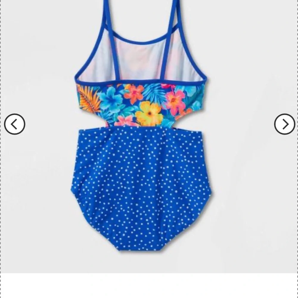 Girls’ Printed One Piece Swimsuit- Cat & Jack